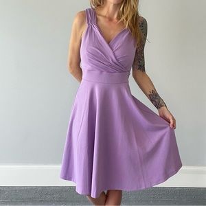Grace Karin Flare Party Dress Wrap Bodice